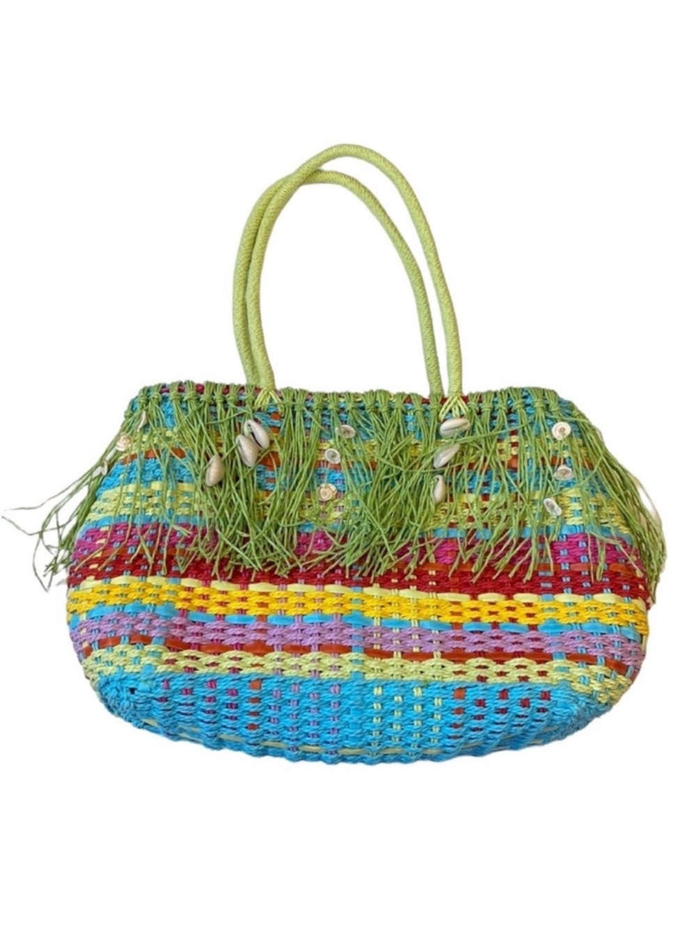 Colorful Woven Shoulder bag
